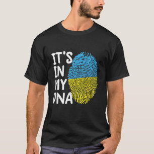 Es ist in meinem DNA-T-Shirt Ukraine ukrainische F T-Shirt