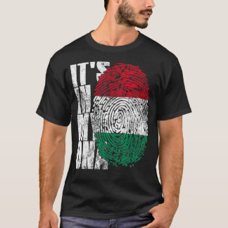 Es ist in meinem DNA Ungarn Grafik für Männer Frau T-Shirt