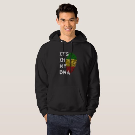 Es ist in meinem DNS Rasta Reggae Roots Jamaican P Hoodie (Vorne ganz)