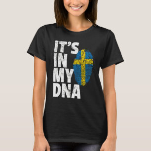Es ist in meinem DNS Schweden schwedische Flagge M T-Shirt