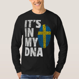 Es ist in meinem DNS Schweden schwedische Flagge M T-Shirt