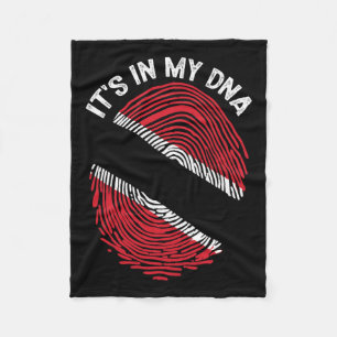 Es ist in meinem DNS Trinidad und Tobago Flag Prou Fleecedecke