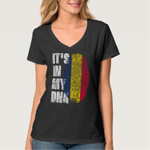 Es ist in meinem DNS-Tschad-Flaggenchadian T-Shirt