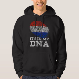 Es ist in meinem Vintagen Paraguay-Nationalflagge Hoodie
