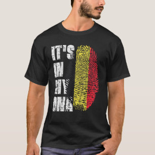 Es ist in meiner belgischen DNA-Flagge Belgiens T-Shirt