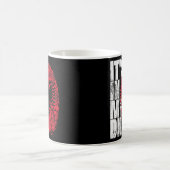 Es ist in meiner DNA Albanien Grafik für Männer Fr Kaffeetasse (Mittel)