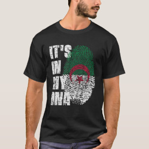 ES IST IN MEINER DNA Algerien Flag Algerisch T-Shirt