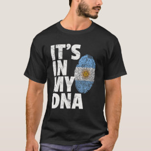 Es ist in meiner DNA Argentinien Flag Offiziellen  T-Shirt