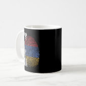 Es ist in meiner DNA armenisch signiert stolz Gesc Kaffeetasse (Vorderseite Links)