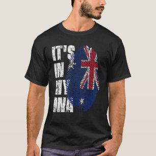 Es ist in meiner DNA-Australien-Flagge Australier T-Shirt