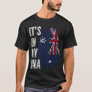 ES IST IN MEINER DNA Australien Flagge Männer Frau T-Shirt