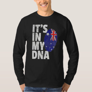 Es ist in meiner DNA Australische Flagge T-Shirt