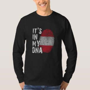 Es ist in meiner DNA Austria Flag Österreichische T-Shirt