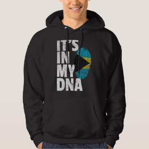 Es ist in meiner DNA-Bahamas-Flagge Männer Frauen  Hoodie