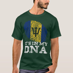 Es ist in meiner DNA Barbados Barbadian Bajan Flag T-Shirt