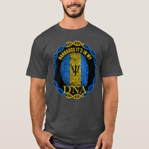 Es ist in meiner DNA Barbados-Flagge Männer Frauen T-Shirt