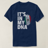 Es ist in meiner DNA Cinco de Mayo mexikanische Fl T-Shirt (Design vorne)