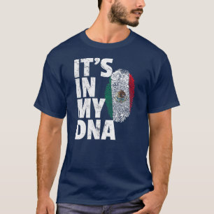 Es ist in meiner DNA Cinco de Mayo mexikanische Fl T-Shirt