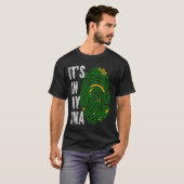 ES IST IN MEINER DNA-Cocos (Keeling)-Islands-Fahne T-Shirt (Vorne ganz)