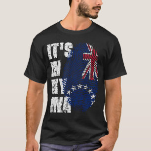 ES IST IN MEINER DNA Cook Islands Flag Jungen Mädc T-Shirt