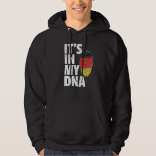 Es ist in meiner DNA-deutschen Flagge Männer Fraue Hoodie