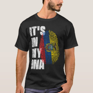 ES IST IN MEINER DNA-Ecuador-Flagge T-Shirt