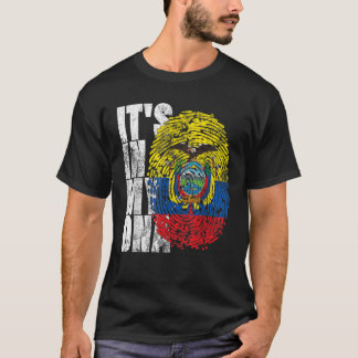 Es ist in meiner DNA ecuadorianische Geschenke lat T-Shirt