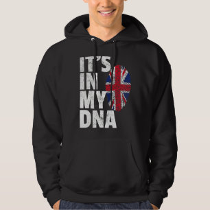 Es ist in meiner DNA-England-Flagge Hoodie