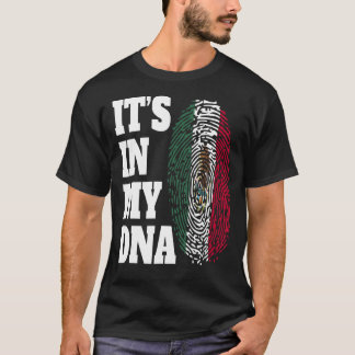 Es ist in meiner DNA-Fahne Mexiko Mexikanische Sta T-Shirt