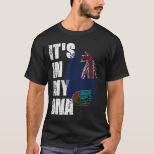 ES IST IN MEINER DNA-Fahne Montserrat T-Shirt
