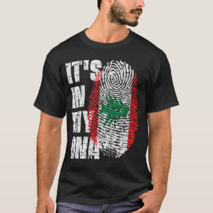 ES IST IN MEINER DNA, Flag Jungs Mädchen Geschenk  T-Shirt