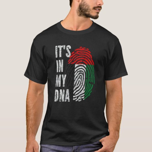 Es ist in meiner DNA-Flagge der Vereinigten Arabis T-Shirt (Vorderseite)