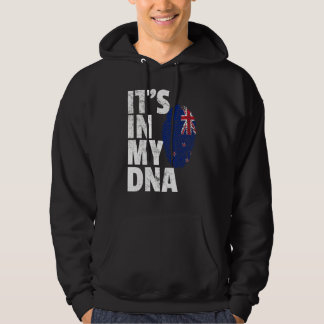 Es ist in meiner DNA-Flagge Neuseelands Männer Fra Hoodie