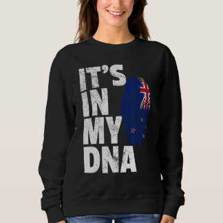 Es ist in meiner DNA-Flagge Neuseelands Männer Fra Sweatshirt
