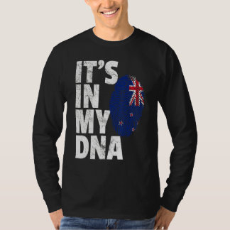 Es ist in meiner DNA-Flagge Neuseelands Männer Fra T-Shirt