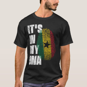 ES IST IN MEINER DNA-Ghana-Fahne T-Shirt