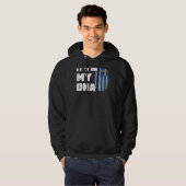 Es ist in meiner DNA Griechenland Flag Fingerprint Hoodie (Vorne ganz)
