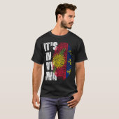 ES IST IN MEINER DNA, Guadeloupe Flag Boy Girl Gif T-Shirt (Vorne ganz)
