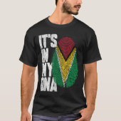 Es ist in meiner DNA Guyana Shirt Proud Geschenk G (Vorderseite)