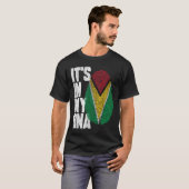 Es ist in meiner DNA Guyana Shirt Proud Geschenk G (Vorne ganz)