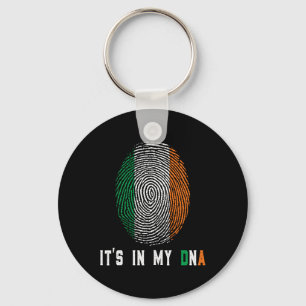 Es Ist In Meiner Dna Irland Irische Flagge Geschen Schlüsselanhänger