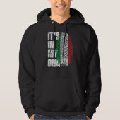 Es ist in meiner DNA-Italien-Flagge Italienisch Hoodie (Vorderseite)
