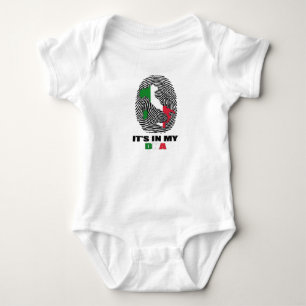 Es ist in meiner DNA Italien Patriotische Stolz It Baby Strampler