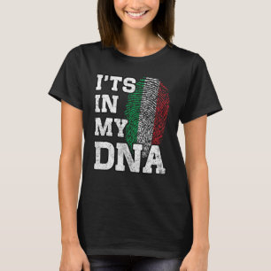 Es ist in meiner DNA Italienische Fingerabdruck Pr T-Shirt