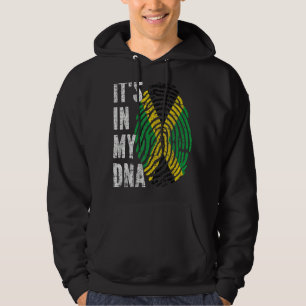 Es ist in meiner Dna Jamaica Fahne Männer Frauen K Hoodie