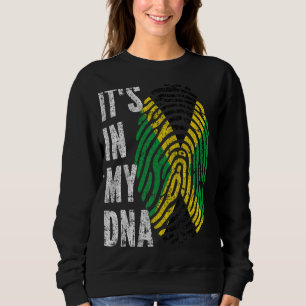Es ist in meiner Dna Jamaica Fahne Männer Frauen K Sweatshirt