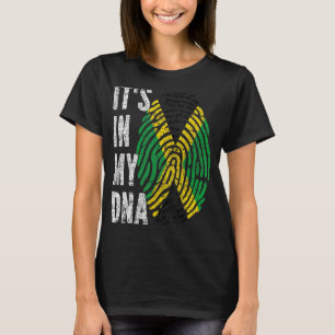 Es ist in meiner Dna Jamaica Fahne Männer Frauen K T-Shirt
