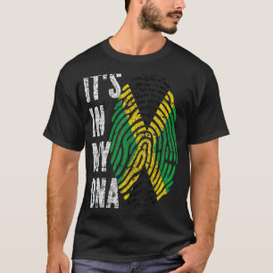 Es ist in meiner Dna Jamaica Fahne Männer Frauen K T-Shirt