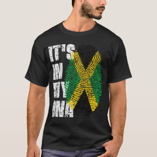 ES IST IN MEINER DNA, Jamaika Flag Boy Girl Gift T-Shirt