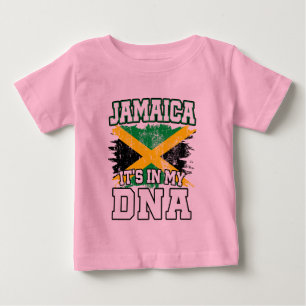 Es ist in meiner DNA jamaikanischer Stolz Jamaika- Baby T-shirt